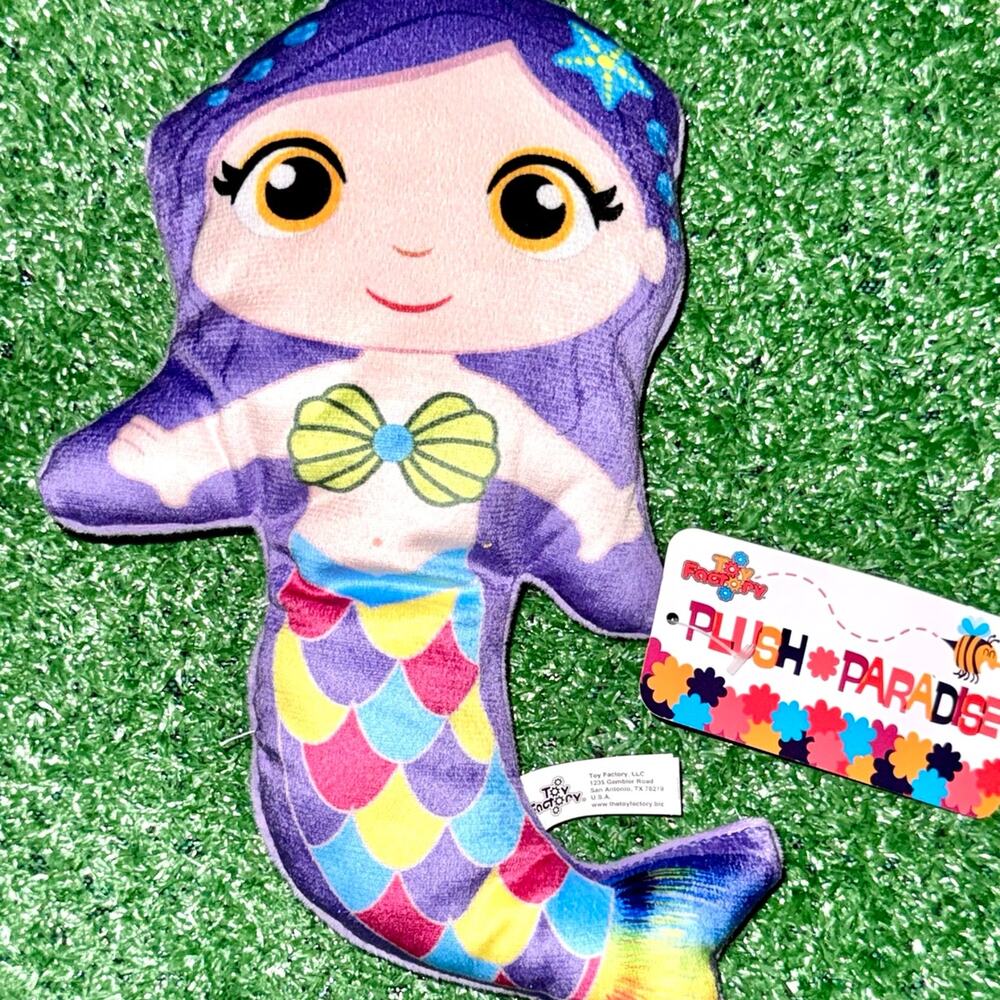 Plush Paradise Purple Mermaid New With Tag